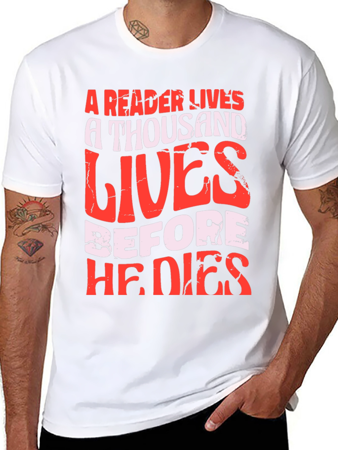 A Reader Lives T-Shirt - Book Lover Tee