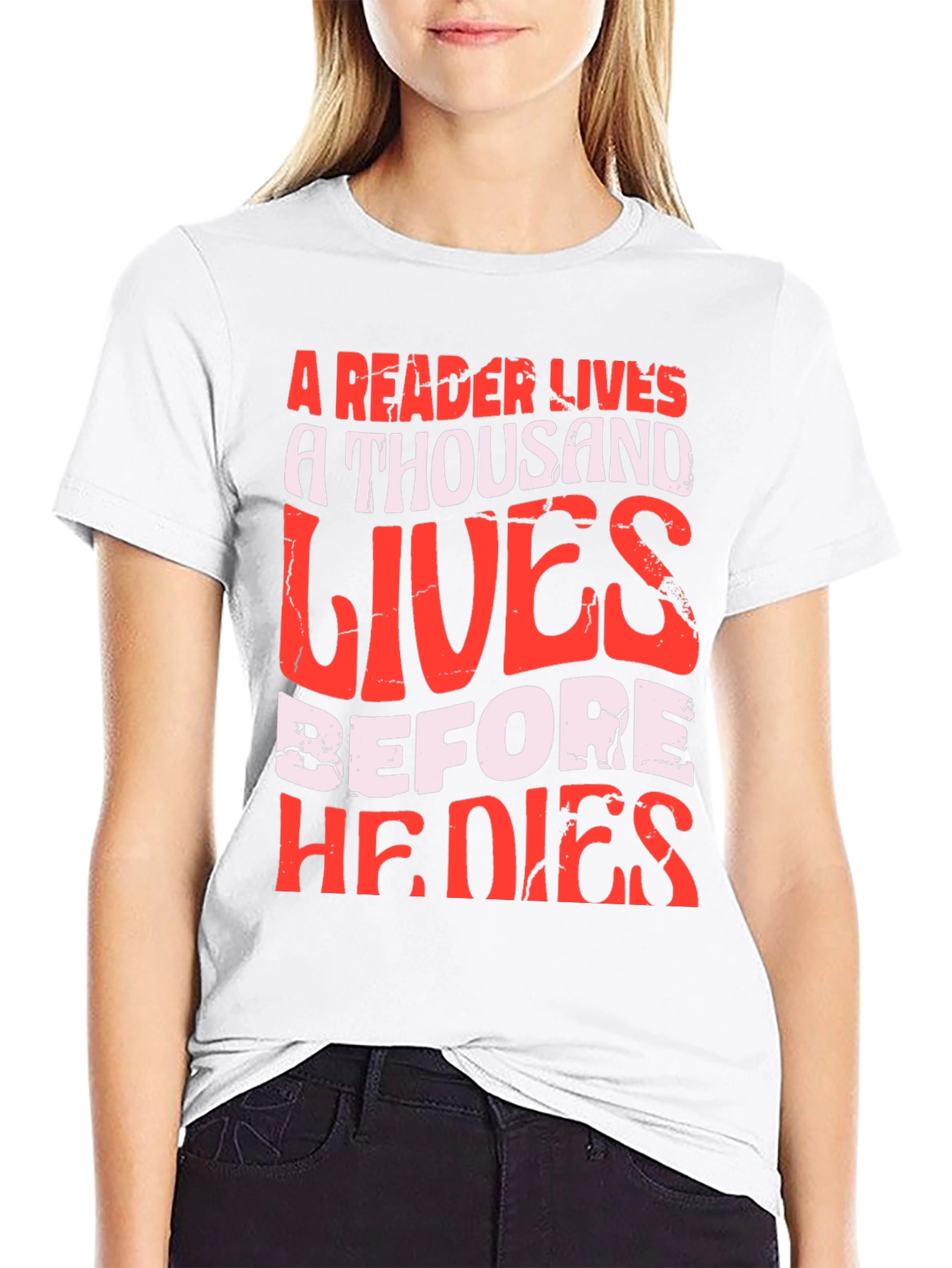 A Reader Lives T-Shirt - Book Lover Tee