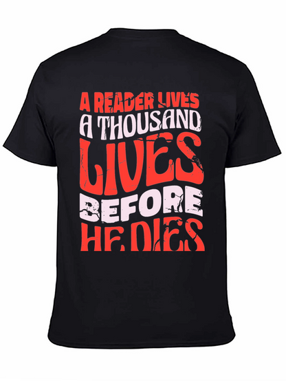 A Reader Lives T-Shirt - Book Lover Tee