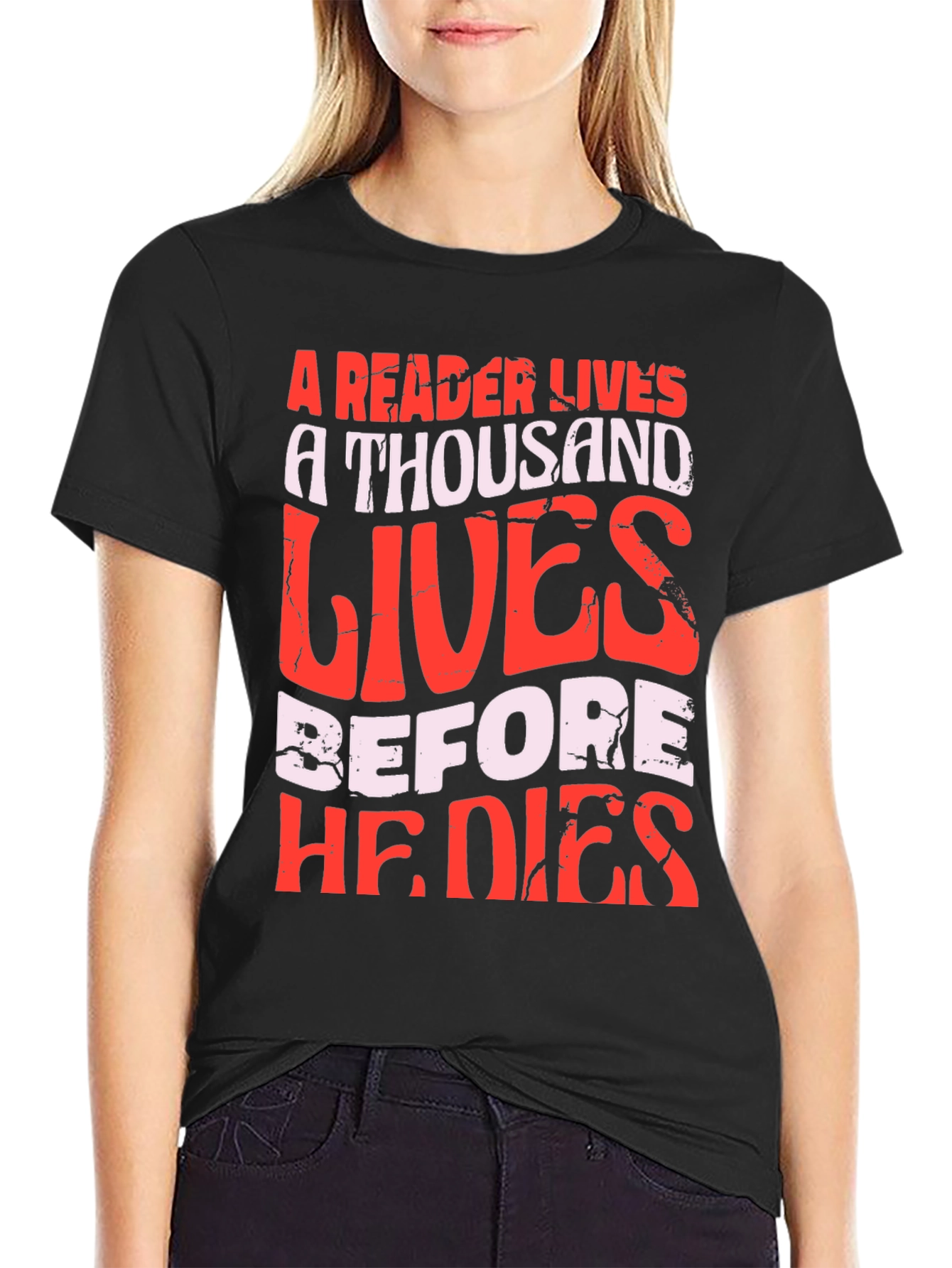 A Reader Lives T-Shirt - Book Lover Tee