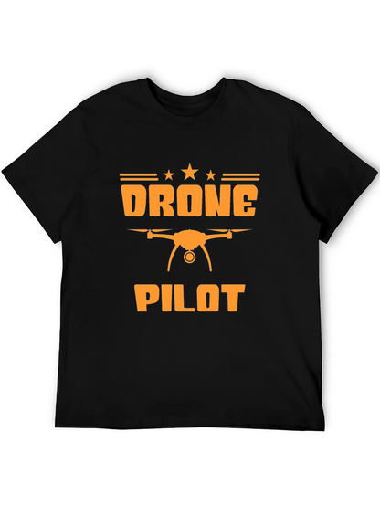 Drone Pilot Graphic Tee - Black T-Shirt