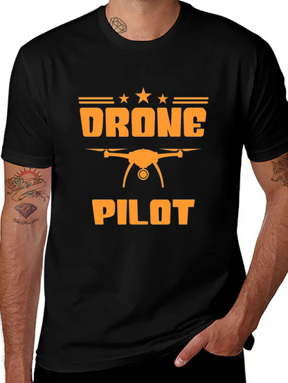 Drone Pilot Graphic Tee - Black T-Shirt