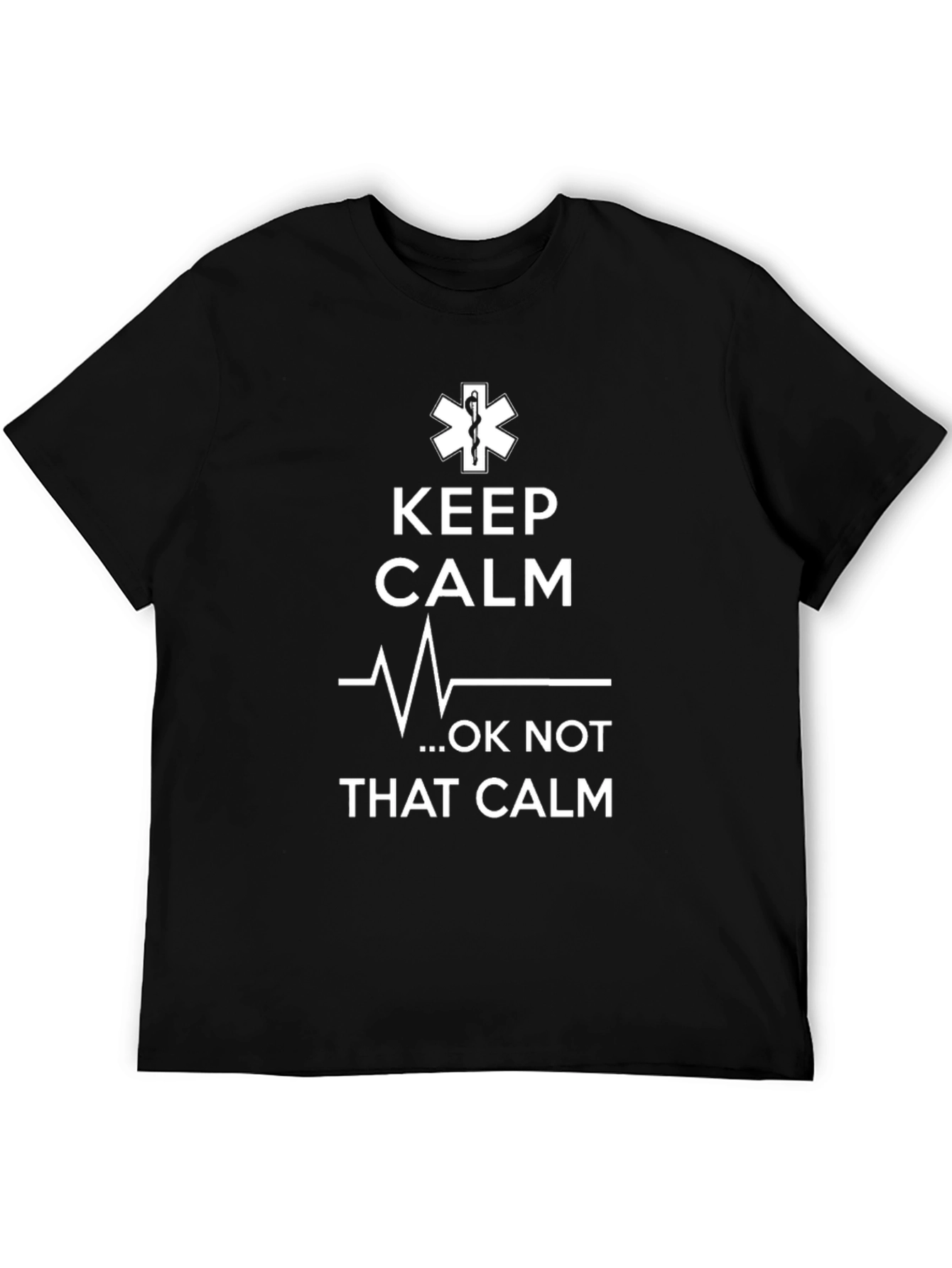 Keep Calm EMT T-Shirt Funny Paramedic Medical Tee