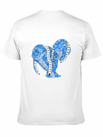 Abstract Walrus Graphic Tee