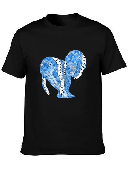 Abstract Walrus Graphic Tee