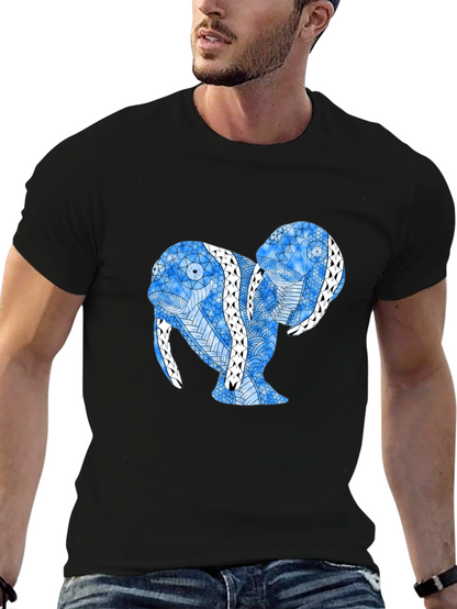 Abstract Walrus Graphic Tee