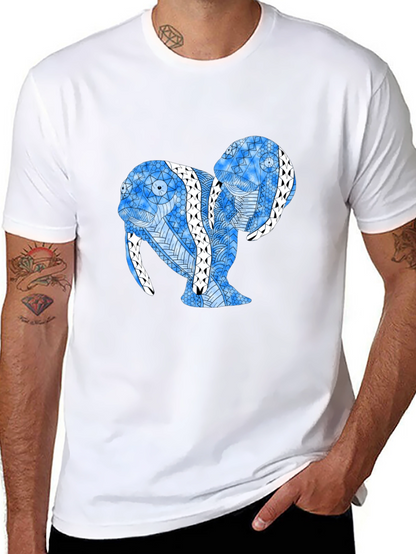 Abstract Walrus Graphic Tee