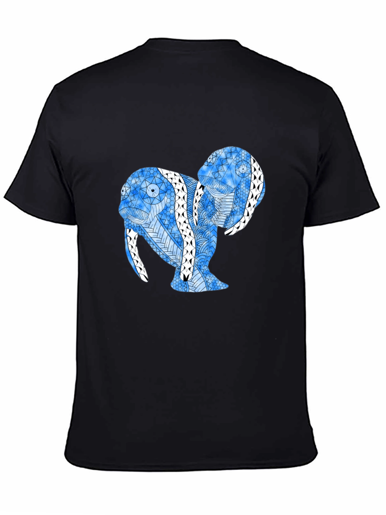 Abstract Walrus Graphic Tee