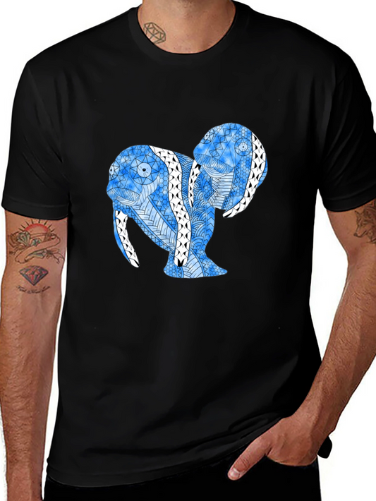 Abstract Walrus Graphic Tee