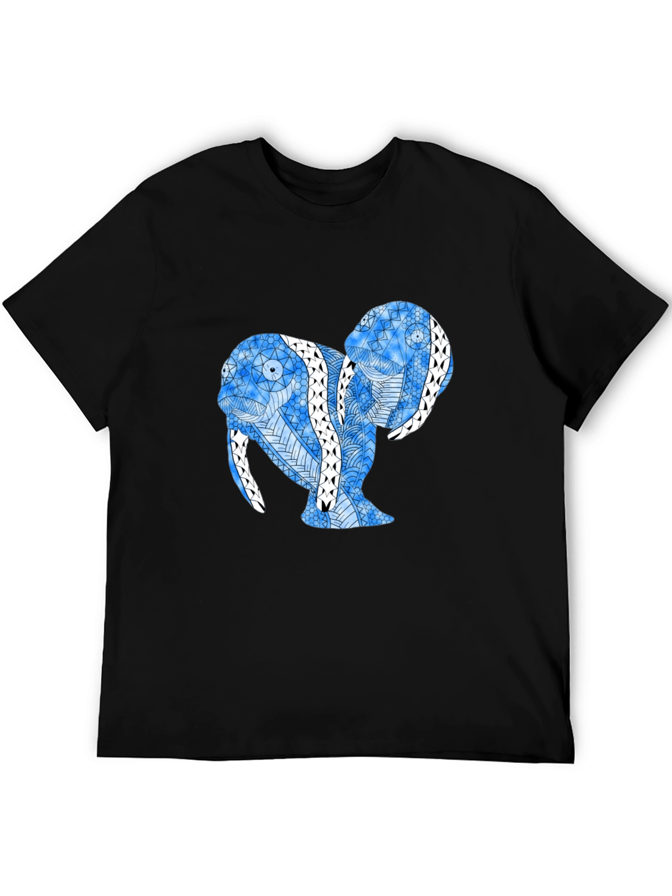 Abstract Walrus Graphic Tee