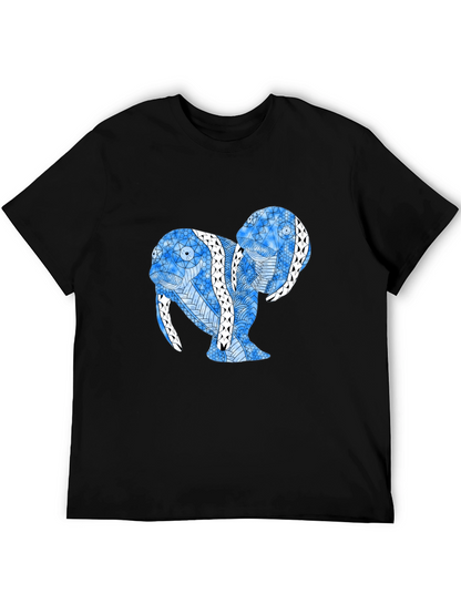 Abstract Walrus Graphic Tee