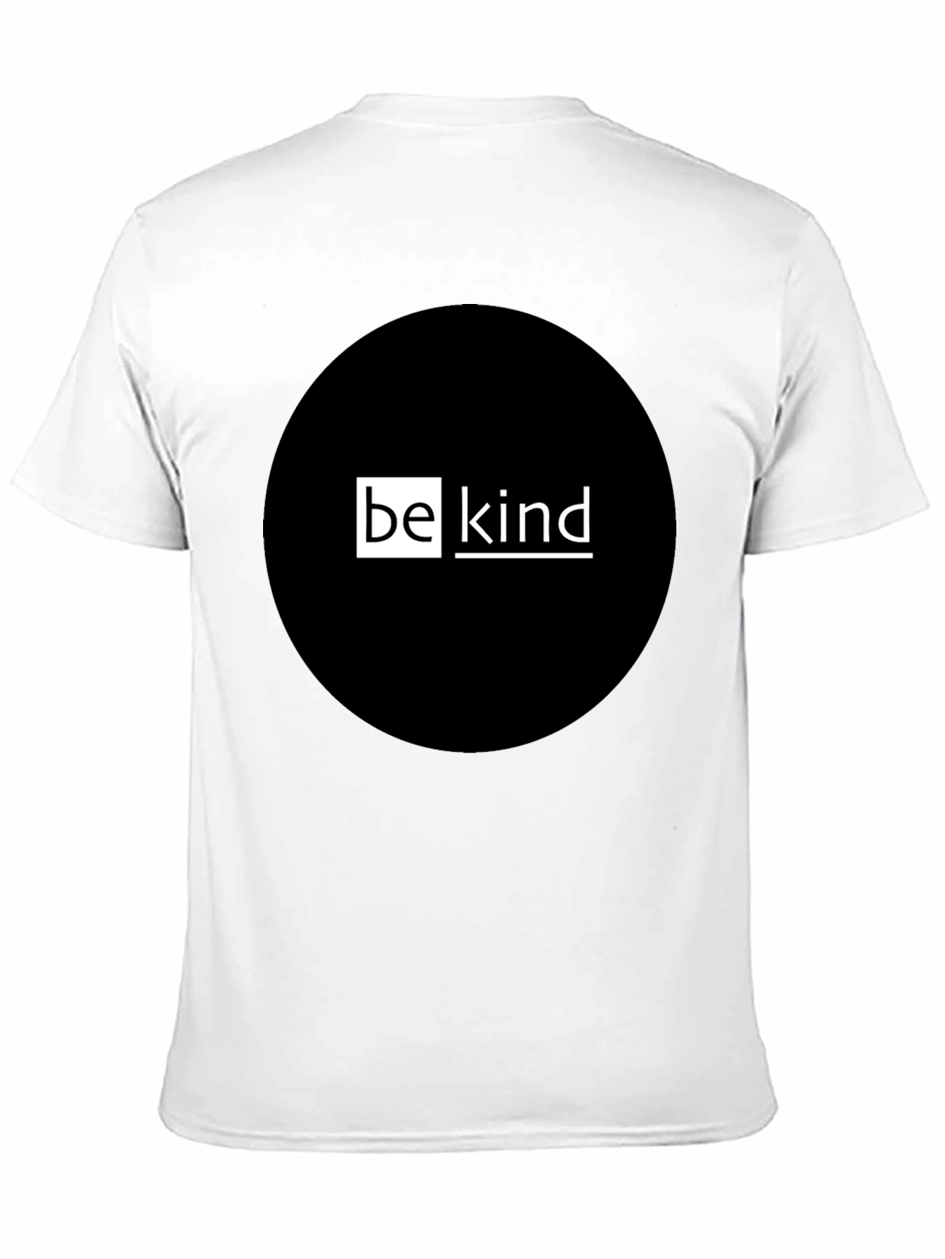 Be Kind Graphic T-Shirt - Black Crew Neck Tee