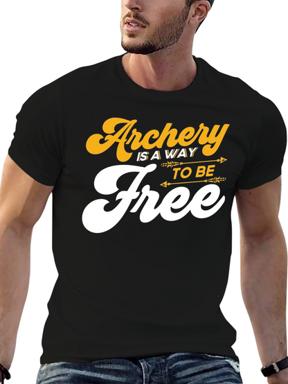 Archery is a Way to Be Free Graphic Tee