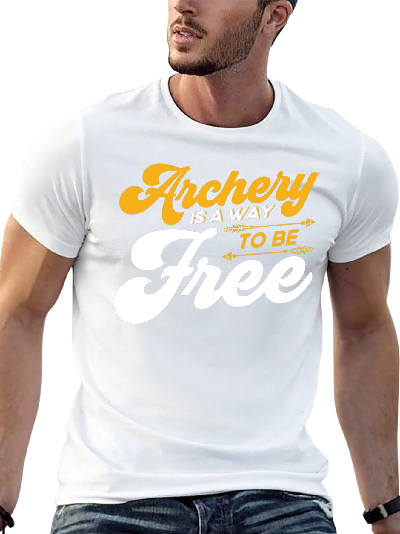 Archery is a Way to Be Free Graphic Tee