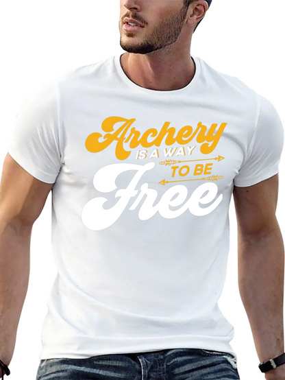 Archery is a Way to Be Free Graphic Tee