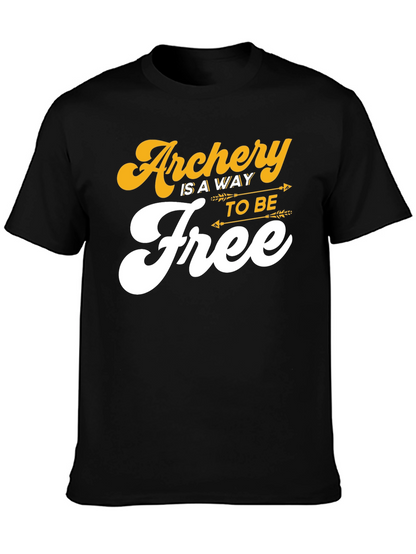 Archery is a Way to Be Free Graphic Tee