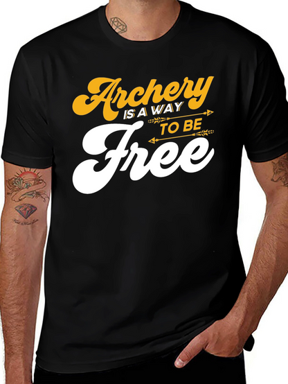 Archery is a Way to Be Free Graphic Tee
