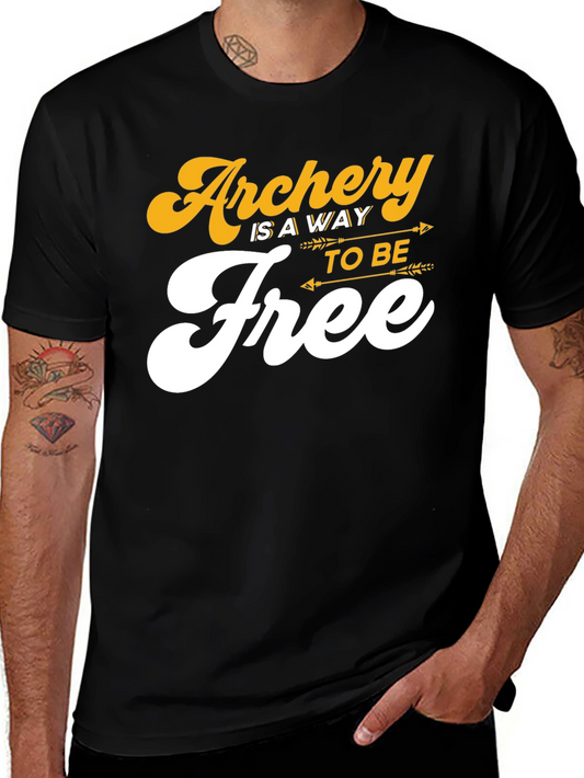 Archery is a Way to Be Free Graphic Tee
