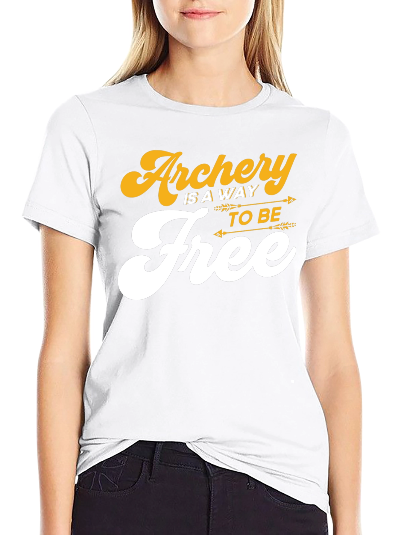 Archery is a Way to Be Free Graphic Tee