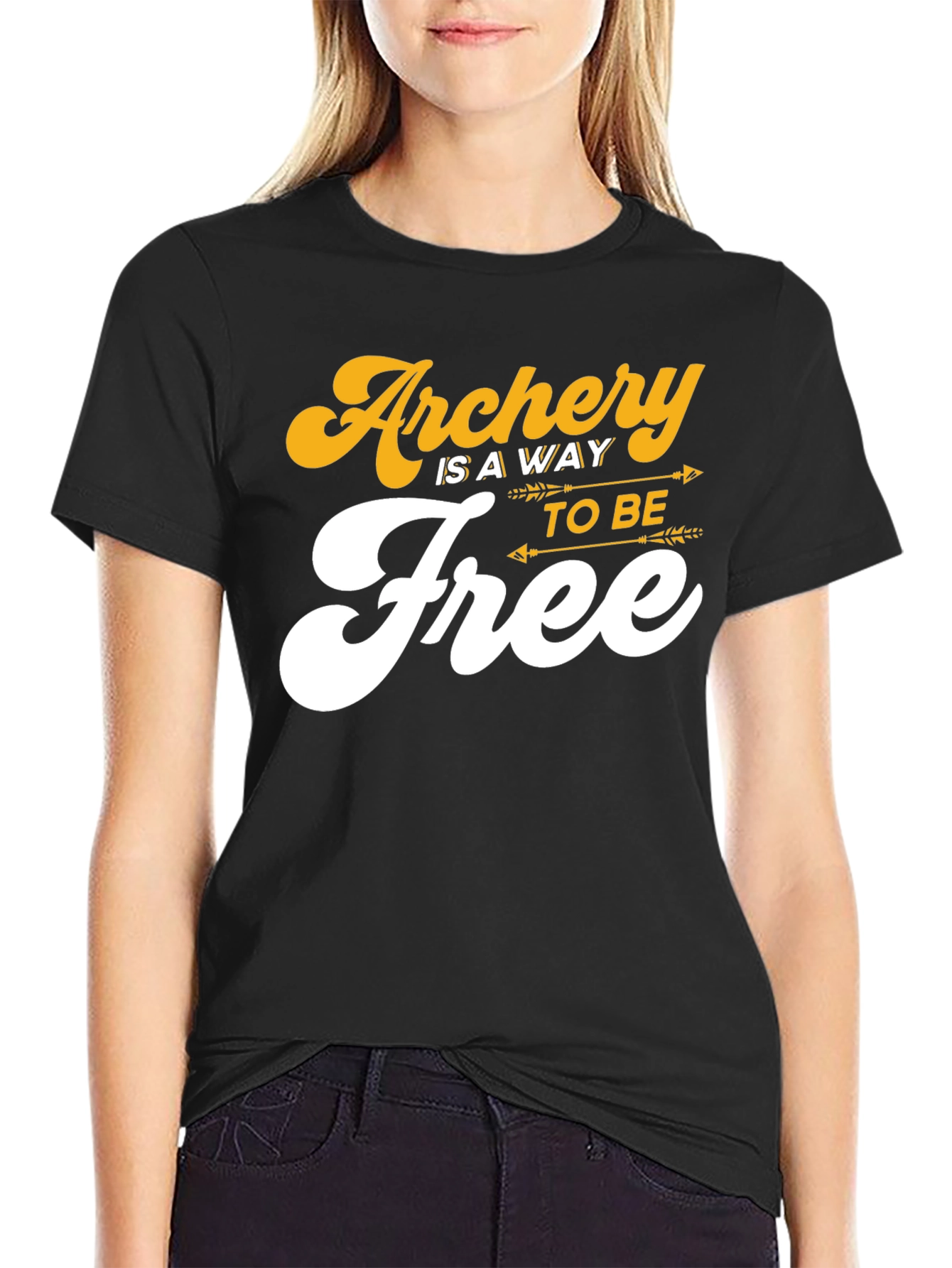 Archery is a Way to Be Free Graphic Tee