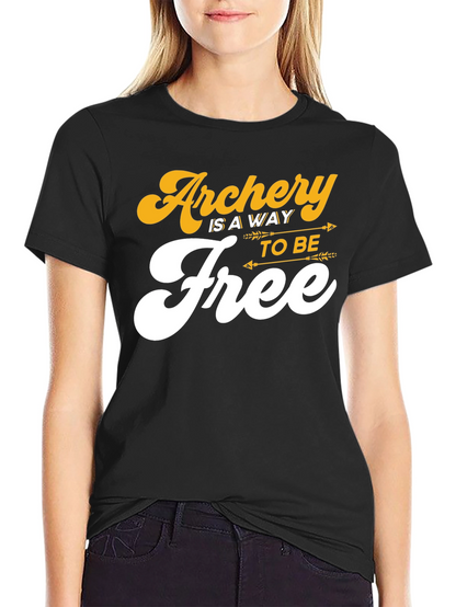 Archery is a Way to Be Free Graphic Tee