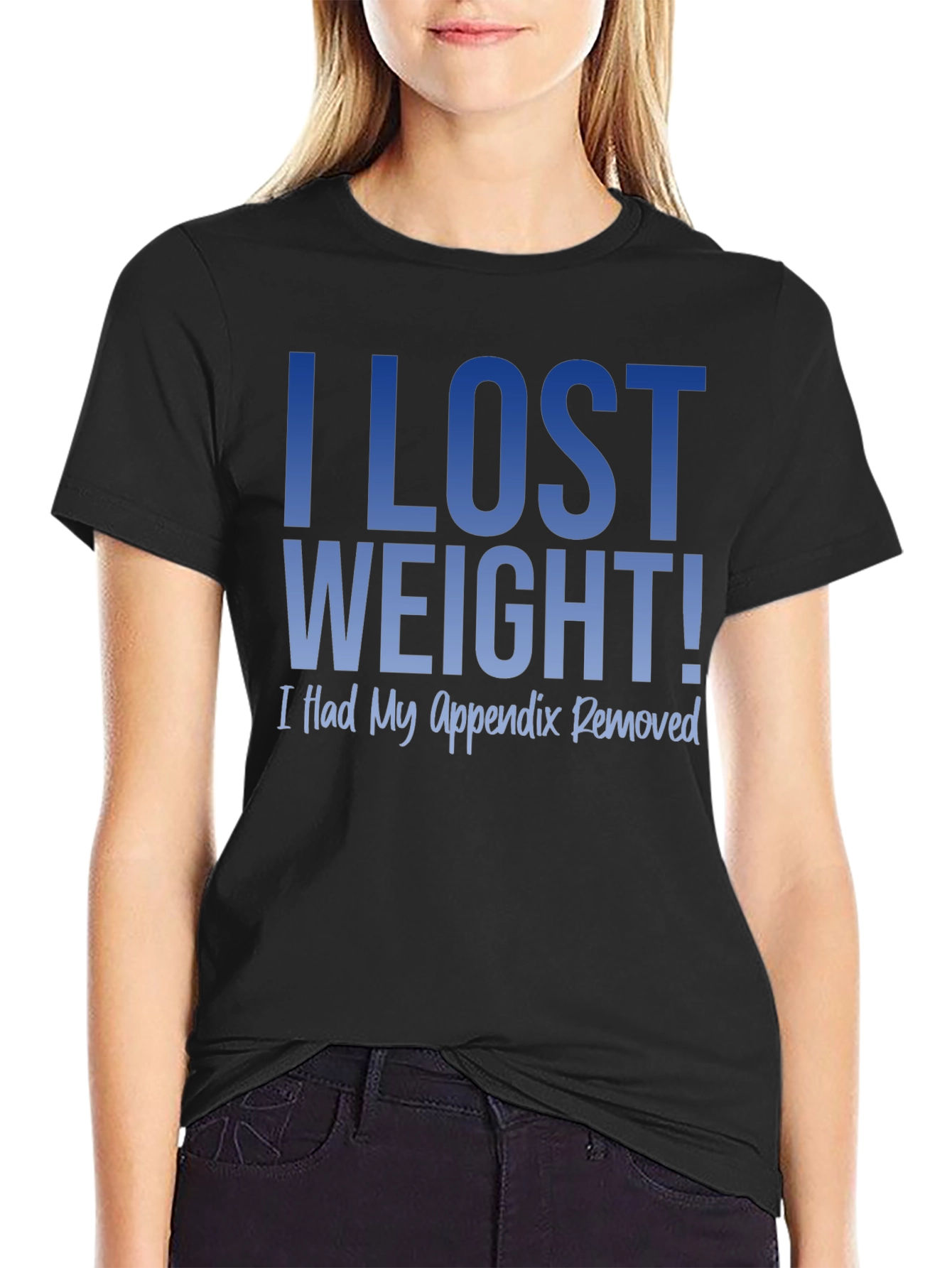 Funny Weight Loss T-Shirt - I Lost Weight!