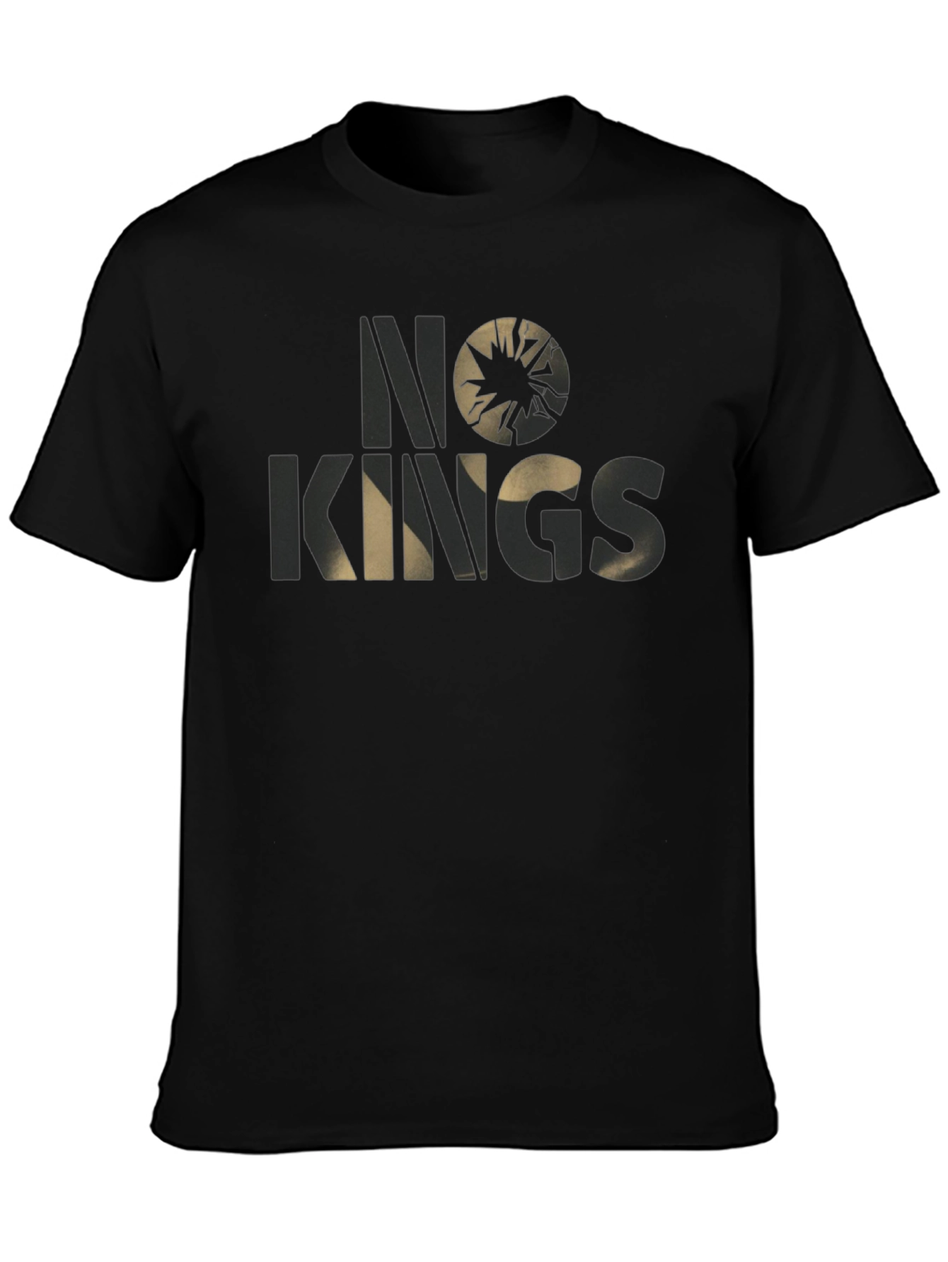 No Kings Graphic T-Shirt - Stylish Black Tee