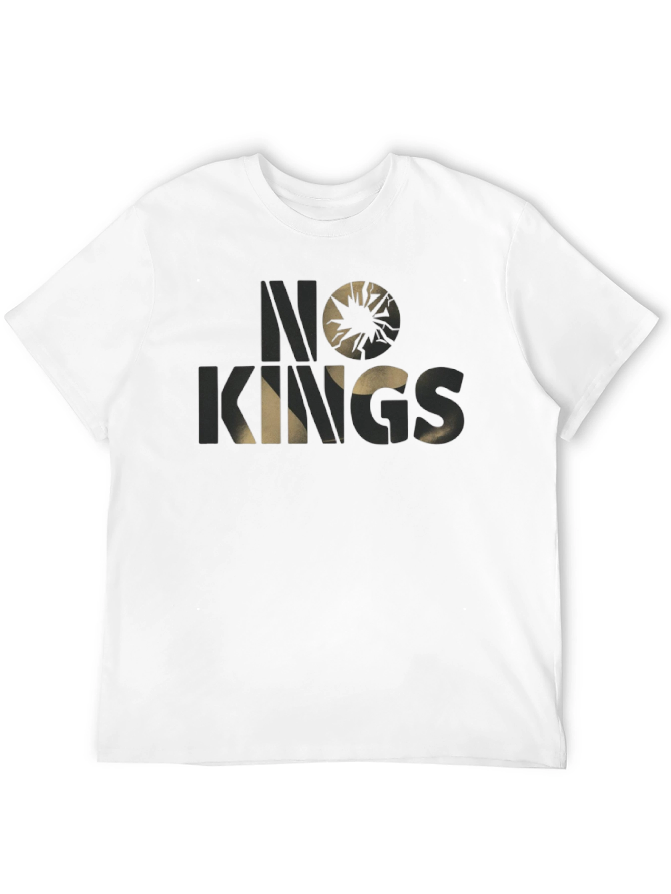 No Kings Graphic T-Shirt - Stylish Black Tee