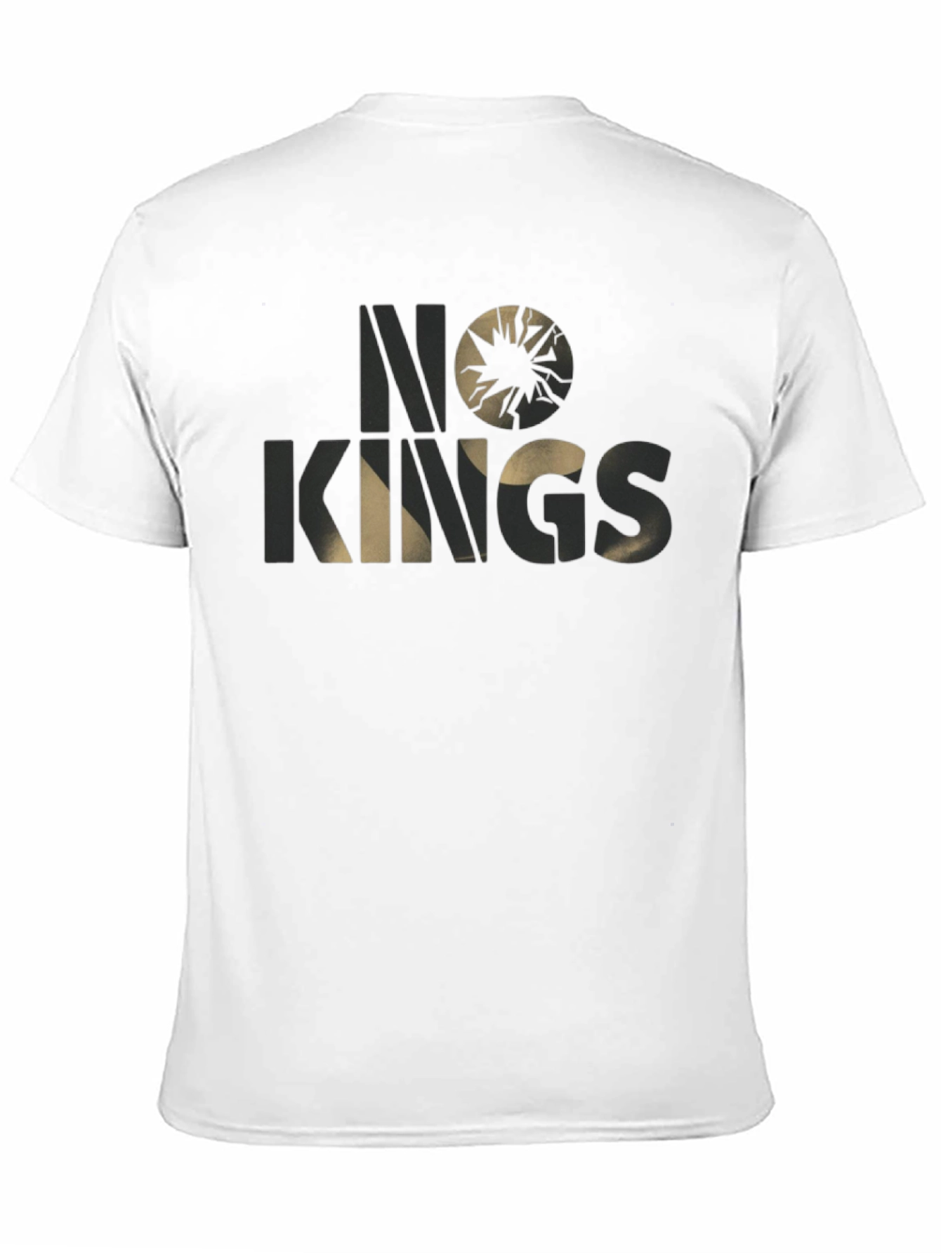 No Kings Graphic T-Shirt - Stylish Black Tee
