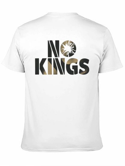 No Kings Graphic T-Shirt - Stylish Black Tee