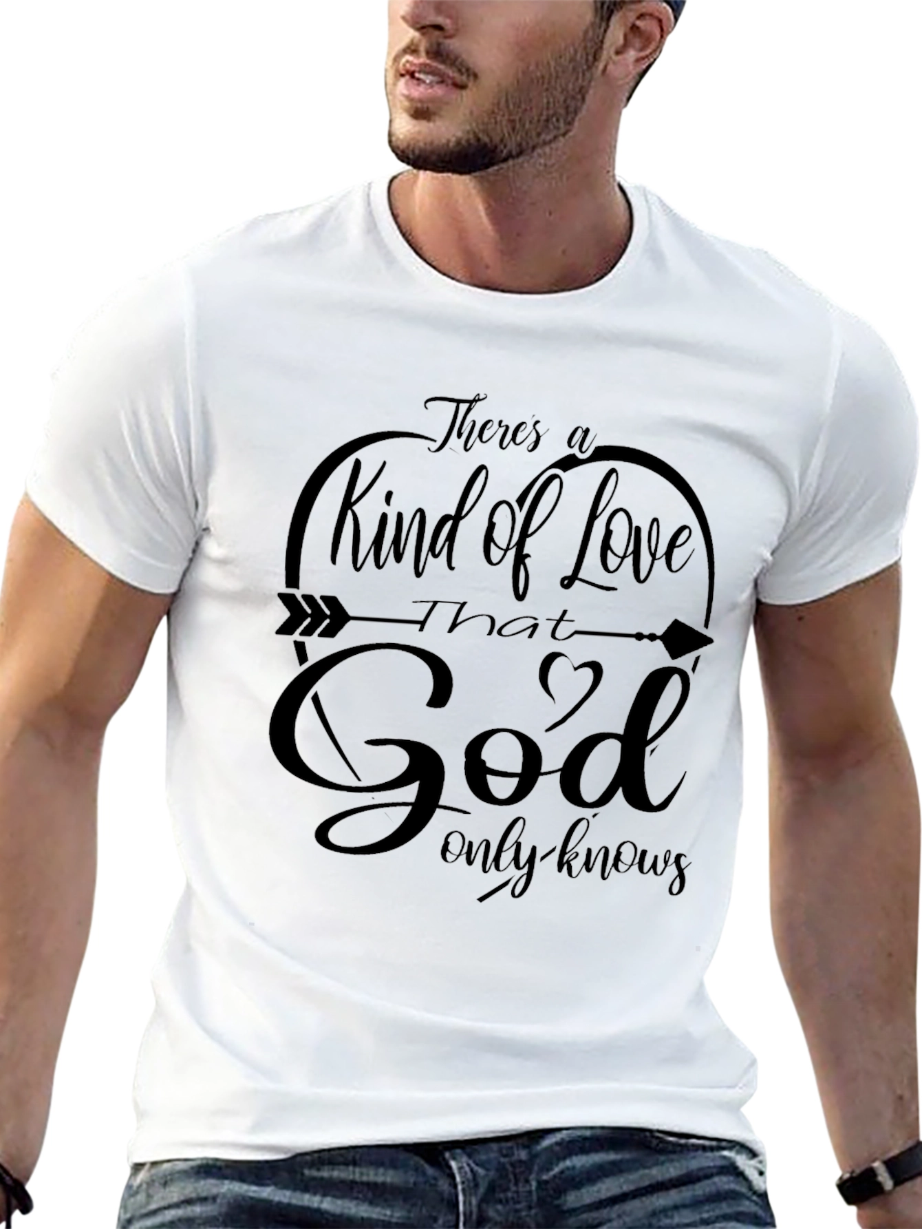 God Only Knows Tee - Christian Inspired Love T-Shirt