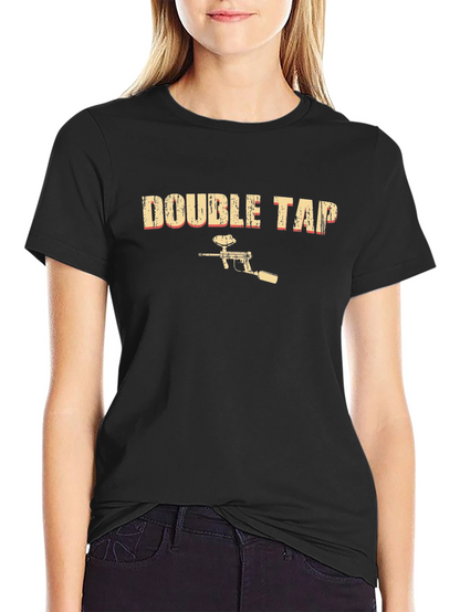 Double Tap Paintball Graphic T-Shirt