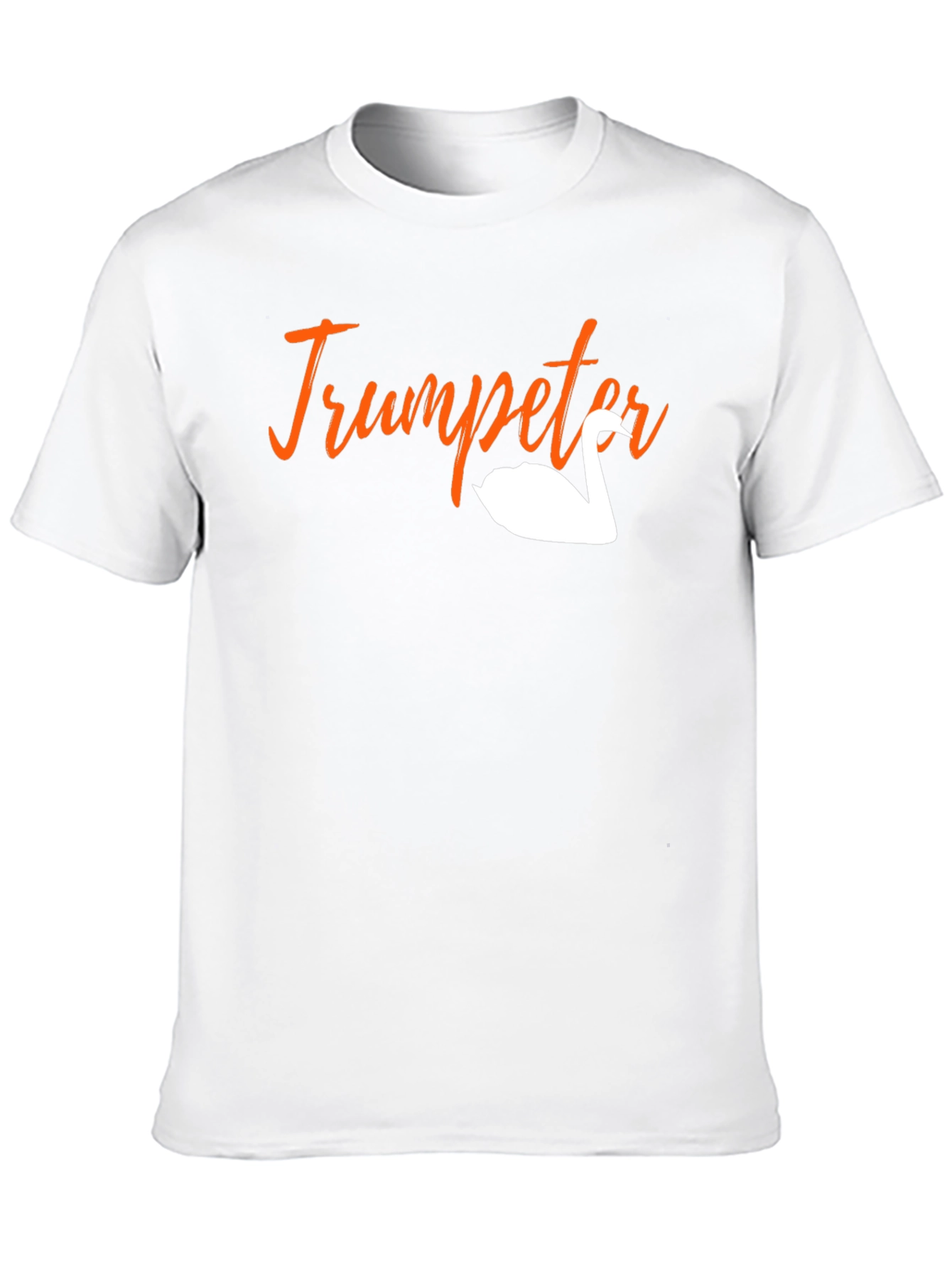 Trumpeter Swan Graphic Tee - Black Unisex T-Shirt