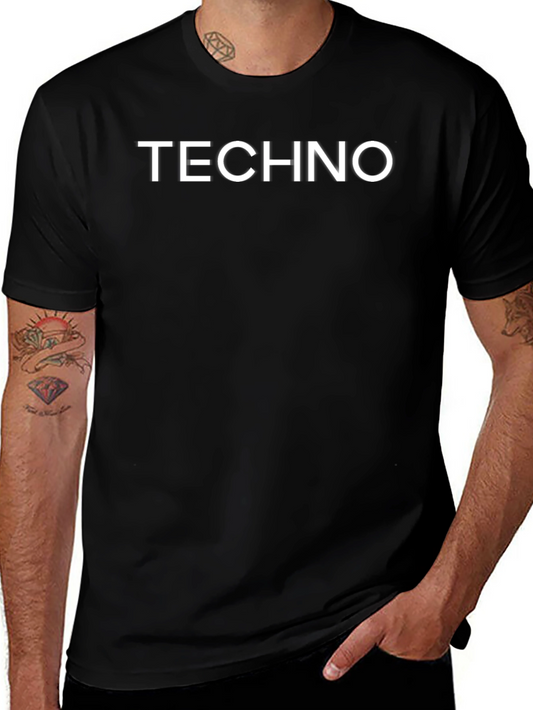 Techno Graphic T-Shirt - Stylish Clubwear
