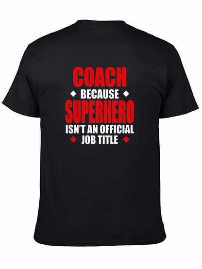 Coach Superhero Graphic T-Shirt
