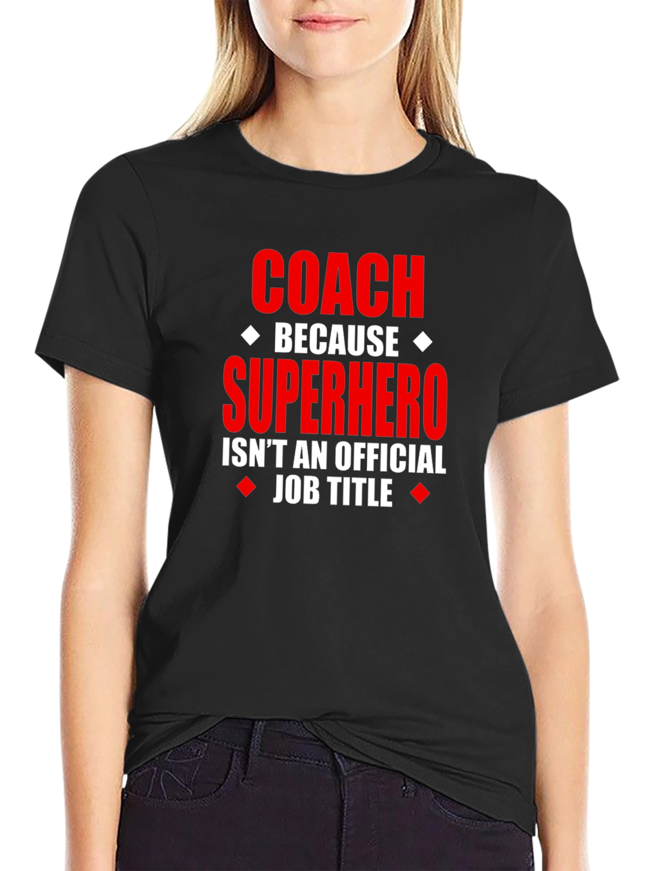 Coach Superhero Graphic T-Shirt