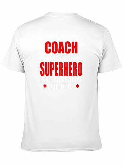 Coach Superhero Graphic T-Shirt