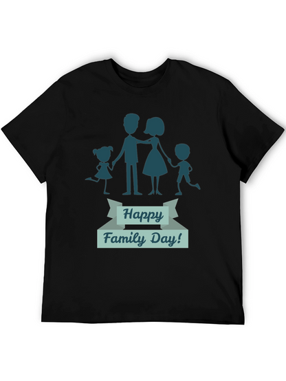 Happy Family Day Graphic Tee - Unisex