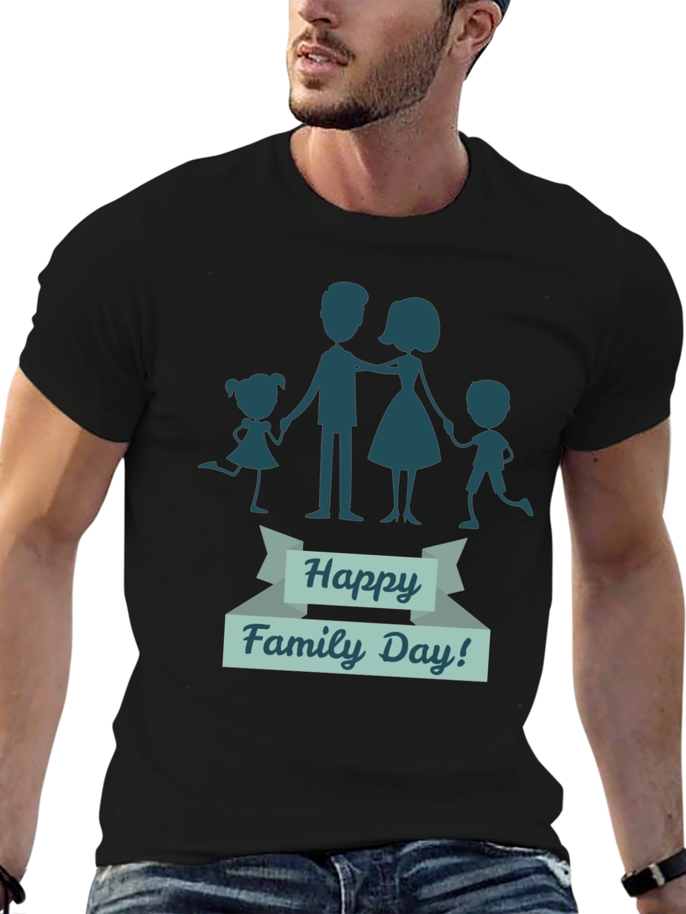 Happy Family Day Graphic Tee - Unisex