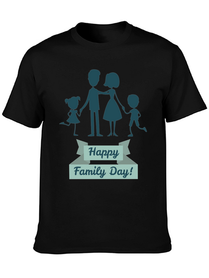 Happy Family Day Graphic Tee - Unisex