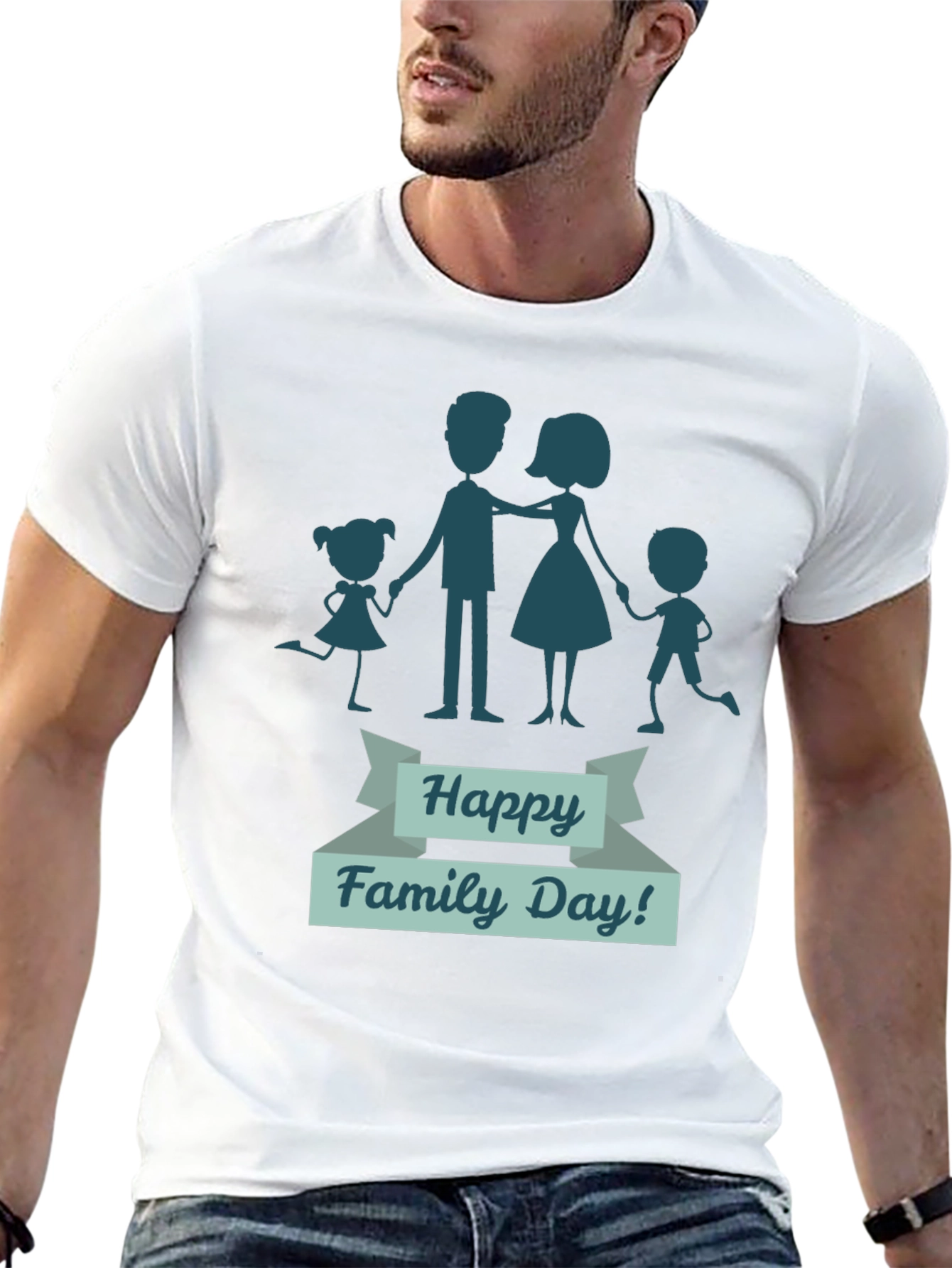 Happy Family Day Graphic Tee - Unisex