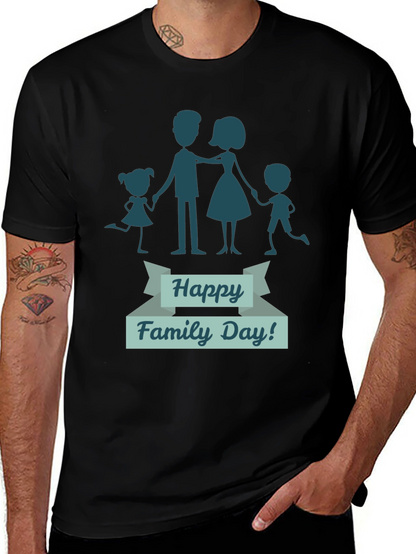 Happy Family Day Graphic Tee - Unisex
