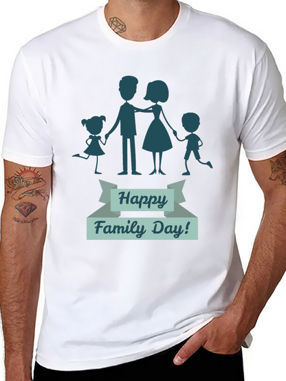 Happy Family Day Graphic Tee - Unisex