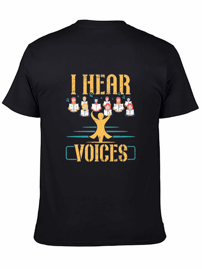 I Hear Voices T-Shirt Choir Singing Tee