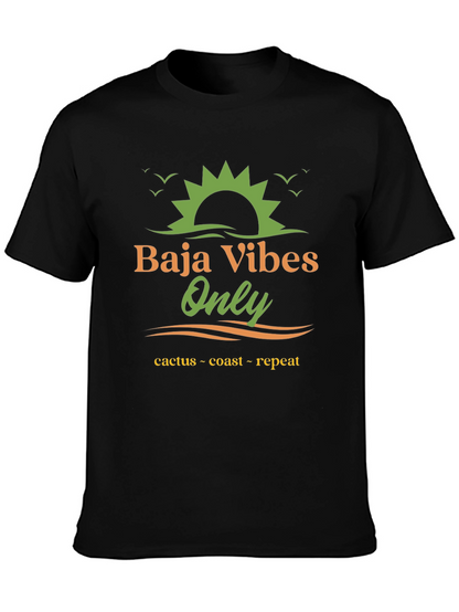 Baja Vibes Only Graphic Tee - Cactus Coast Repeat
