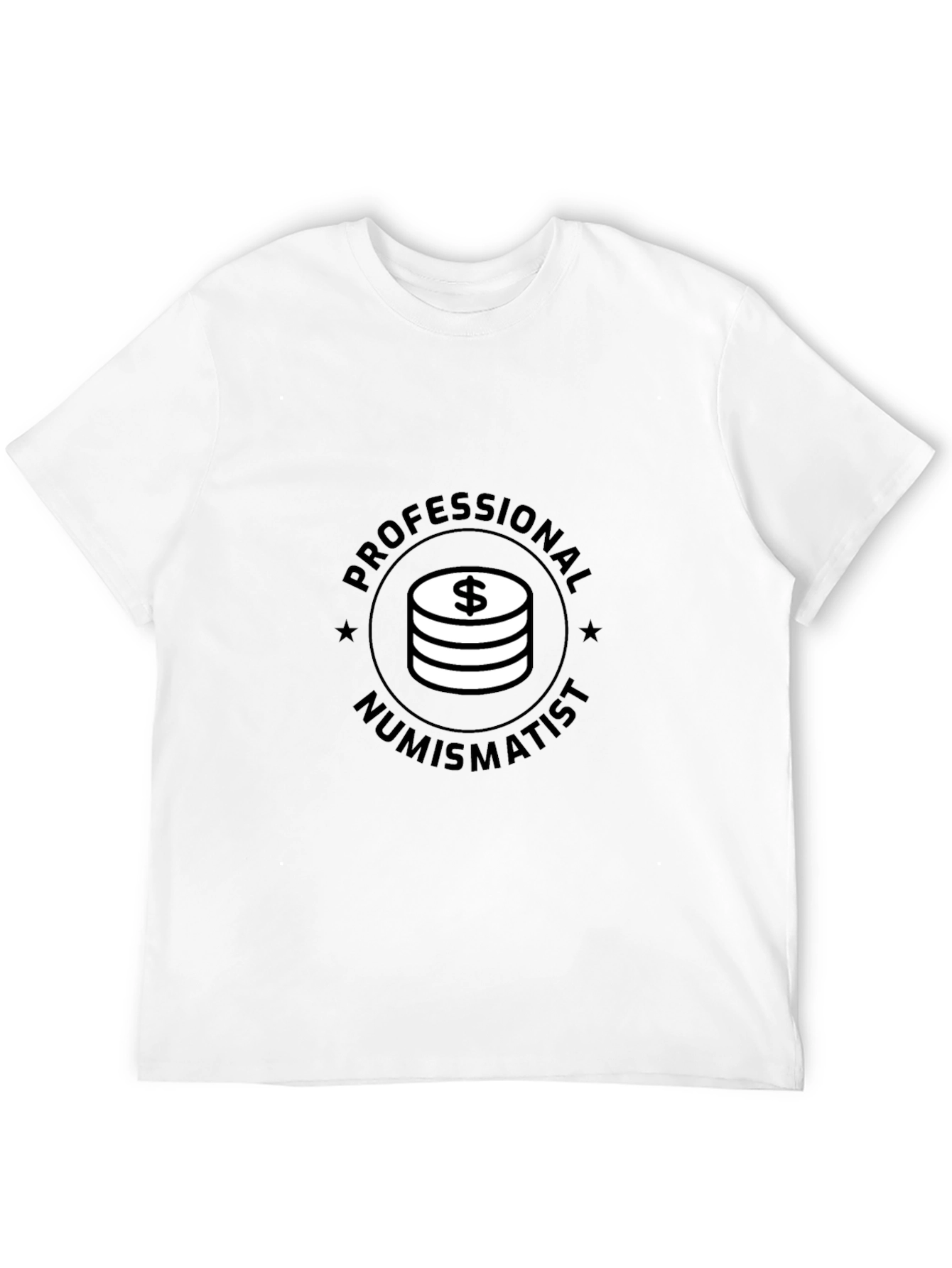 Professional Numismatist Black T-Shirt