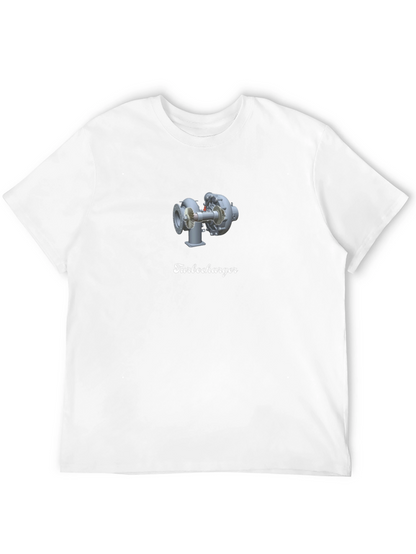 Turbocharger Graphic Black T-Shirt