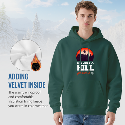Trendy Hooded Sweatshirt - Hiking Adventure