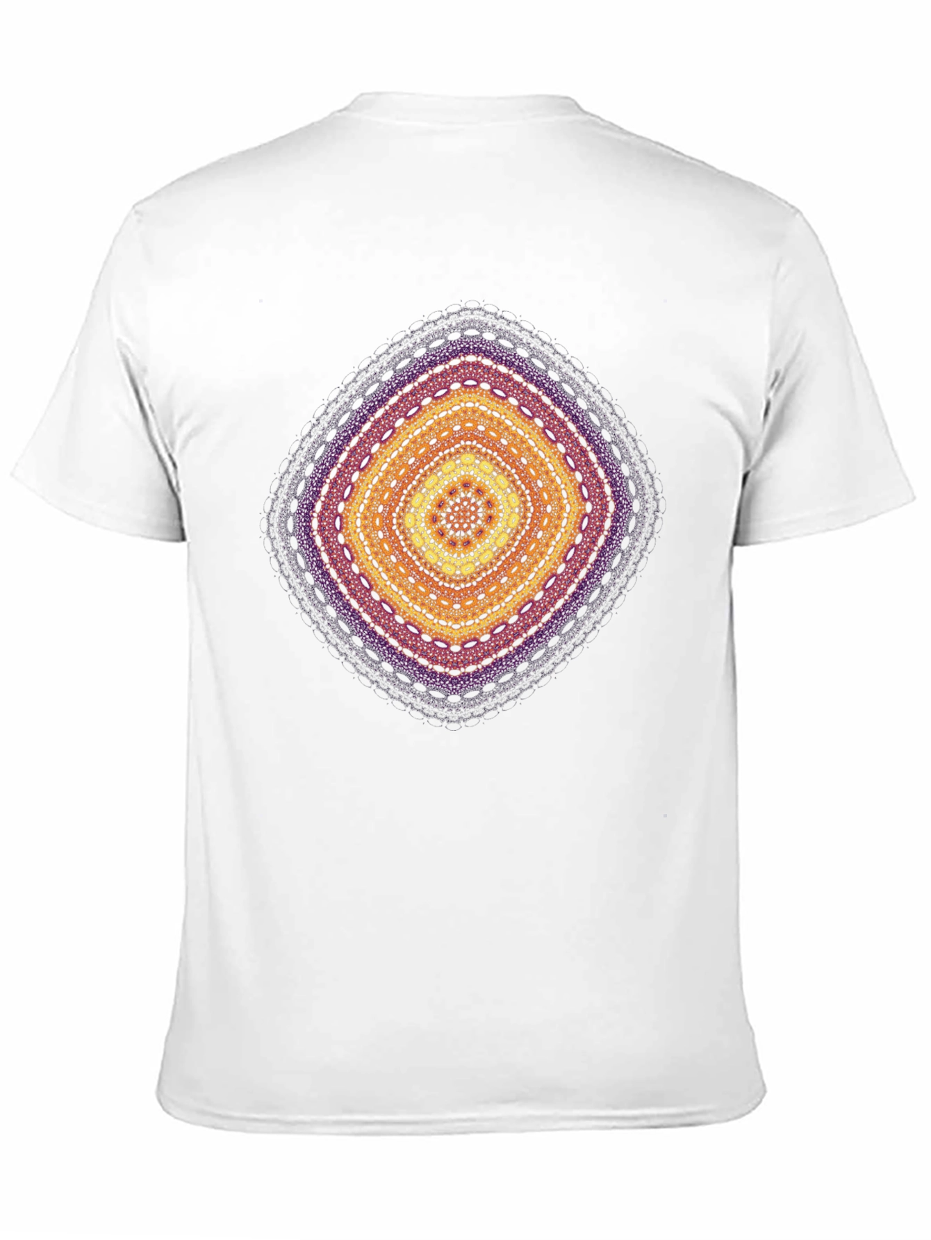 Geometric Mandala Print T-Shirt