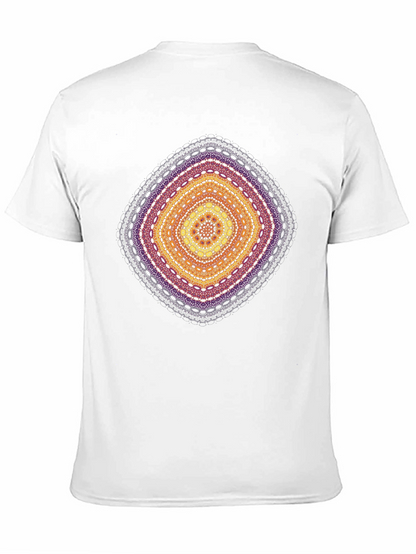Geometric Mandala Print T-Shirt